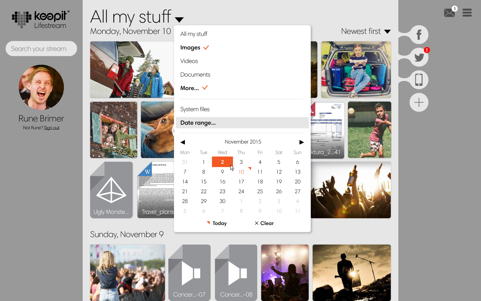 lifestream_25_main_-_filter_date